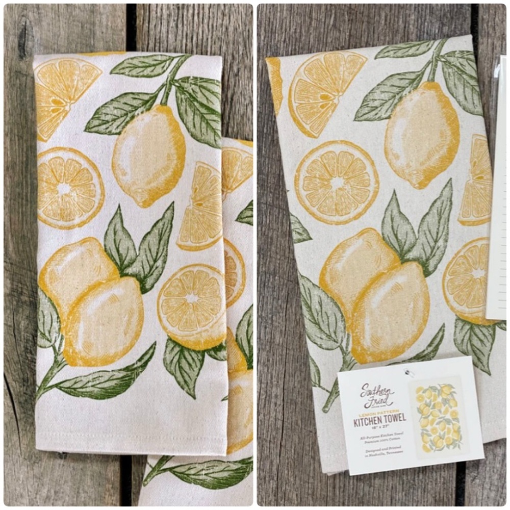 💥PRICE DROP💥 LEMON PATTERN - KITCHEN TOWEL